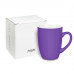 Керамическая кружка Alba 350 ml, soft-touch, фиолетовая