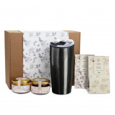 Подарочный набор Portobello WildBerry с клюквой (чай черная смородина с мятой + вишневый конфитюр + Lima)