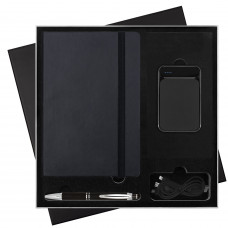Подарочный набор Latte BtoBook/Alt/Starlight  (Ежедневник недат А5, Ручка, Power Bank)