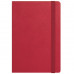 Ежедневник недатированный  Marseille BtoBook, красный (без упаковки, без стикера)