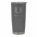 Термокружка вакуумная, Parma, 590 ml, глянцевое покрытие, белая