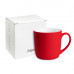 Керамическая кружка Vianа, 380 ml, soft-touch, красная