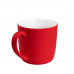 Керамическая кружка Vianа, 380 ml, soft-touch, красная