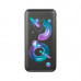 Внешний аккумулятор Carbon PB, 10000 mah, графитовый металлик
