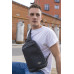 Рюкзак cross body, Frank, черный/серый