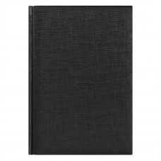 Ежедневник недатированный City Flax 145х205 мм, без календаря, черный