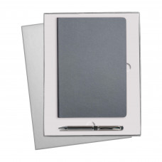 Подарочный набор Portobello/Trend, Star серый (Ежедневник недат А5, Ручка) Подарочный набор Portobello/Trend, Star серый (Ежедневник недат А5, Ручка)