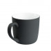 Керамическая кружка Viana, 380 ml, soft-touch, серая