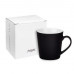 Керамическая кружка Sole Neo, 350 ml, soft-touch, черная